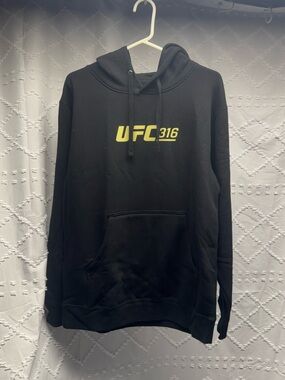 UFC 316 Dvalishvili vs. O'Malley 2 Event Black Hoodie